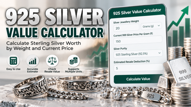 925 Silver Value Calculator